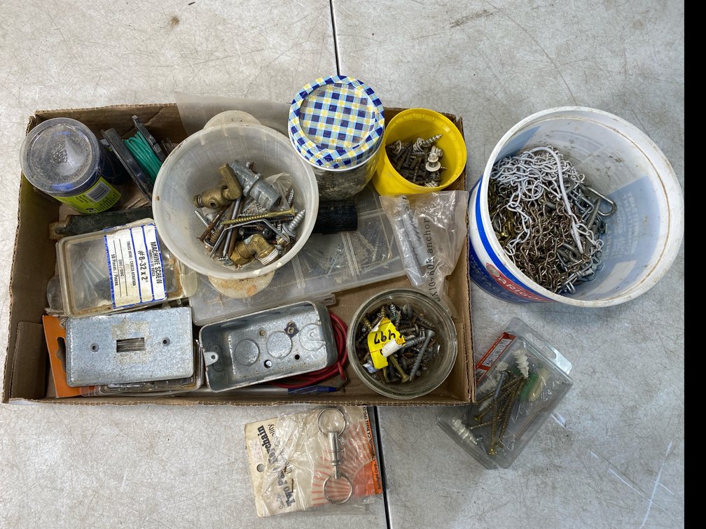 Hardware, Pipe Fitting, Electrical Box, and Chain
