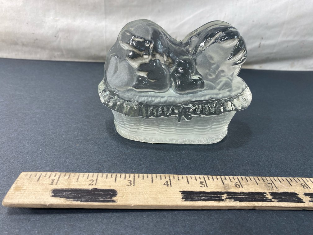 Clear Glass Figurine