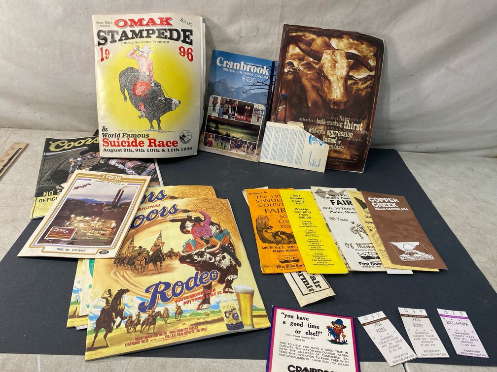 Rodeo and Travel Paper Ephemera