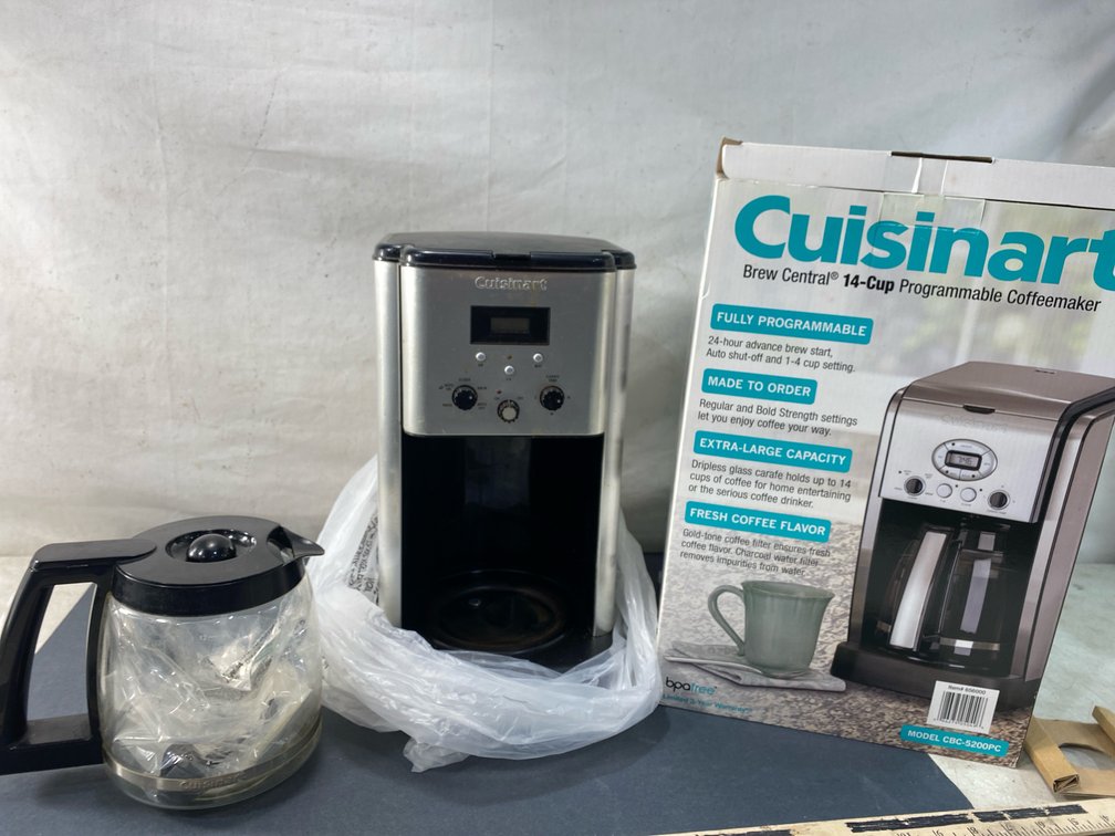 Cuisinart CBC-5200PC 14-Cup Programmable Coffeemaker