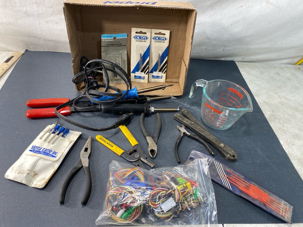 Soldering Equipment and Hand Tool Lot