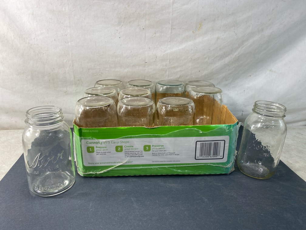 Clear Glass Canning Jar