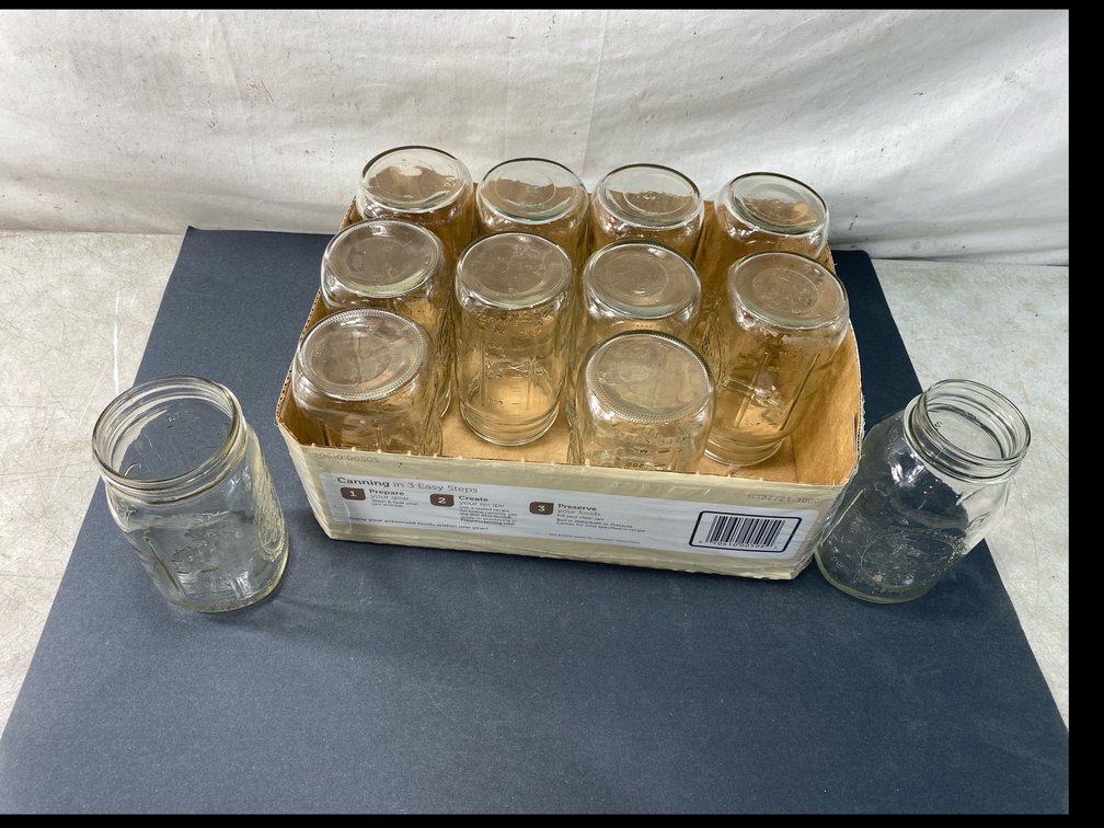 Ball Glass Canning Jar in Cardboard Tray