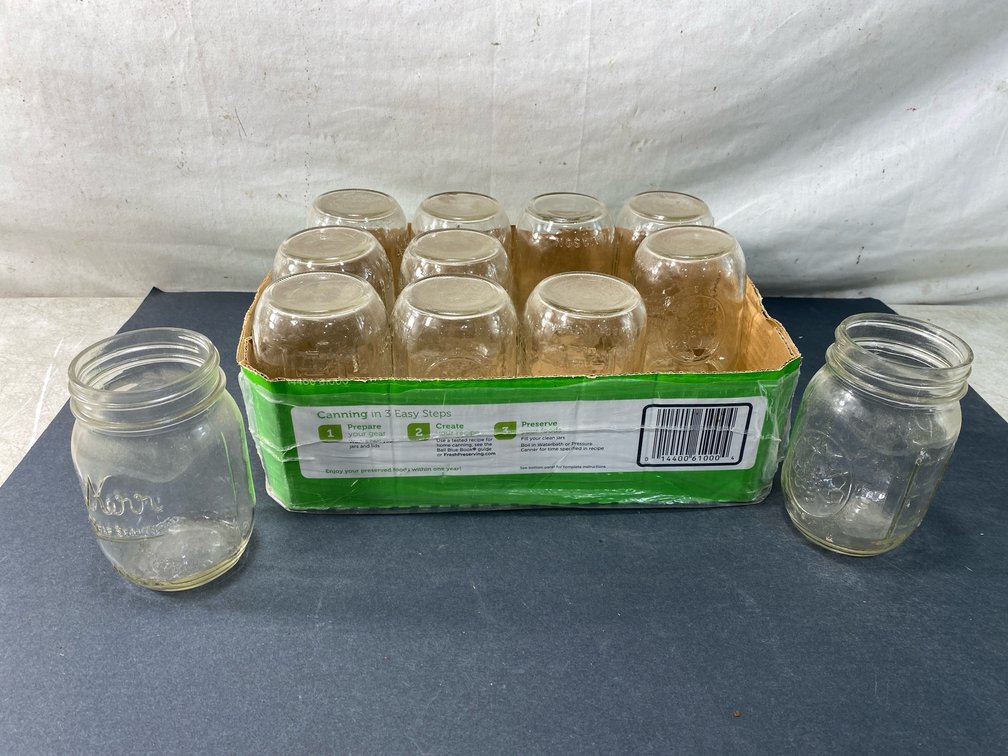 Regular Mouth Pint Glass Canning Jar