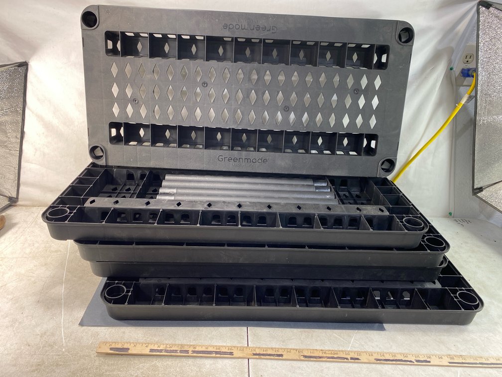Greenmade Plastic Ventilated Utility Shelving Unit