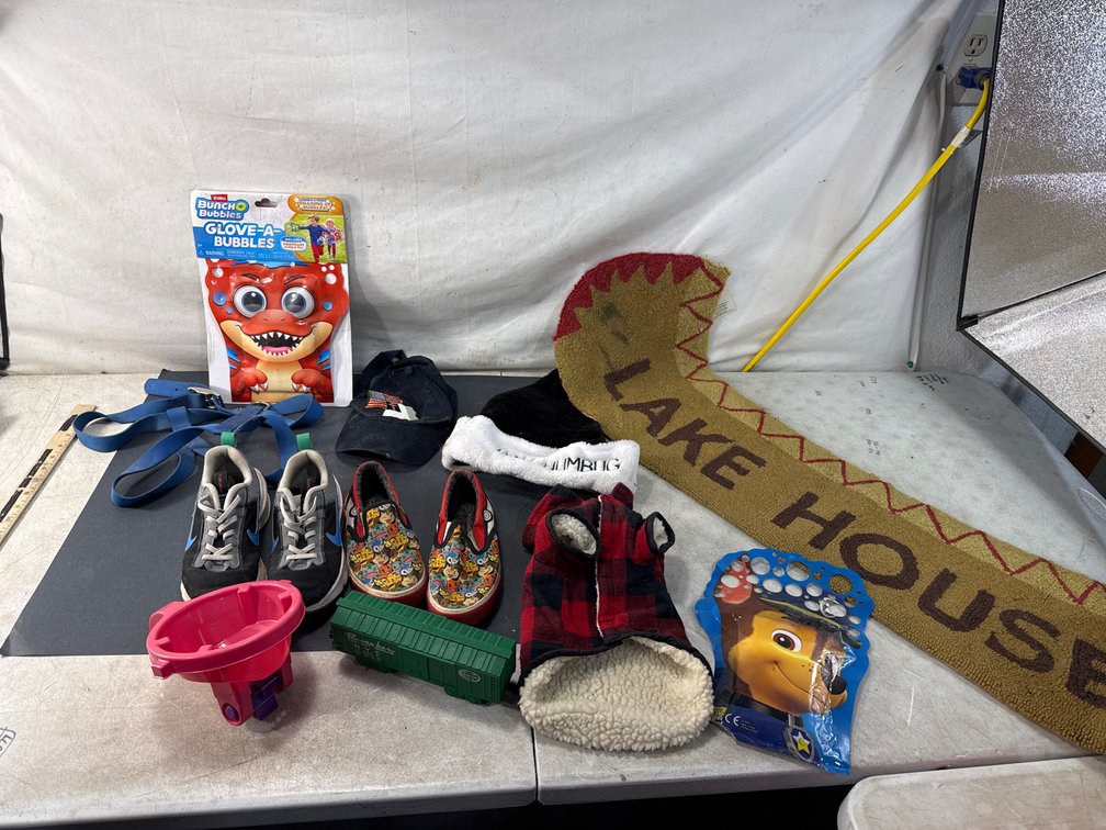 Youth Footwear, Toys, Apparel, and Home Decor