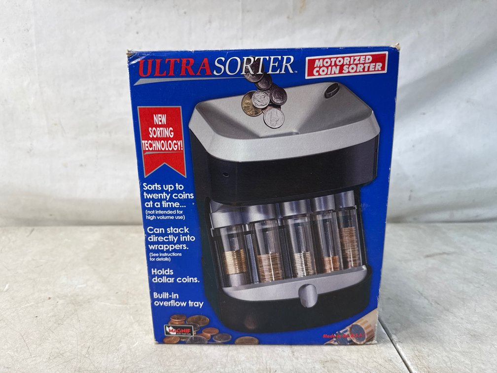 MAG-NIF Ultra Sorter Motorized Coin Sorter