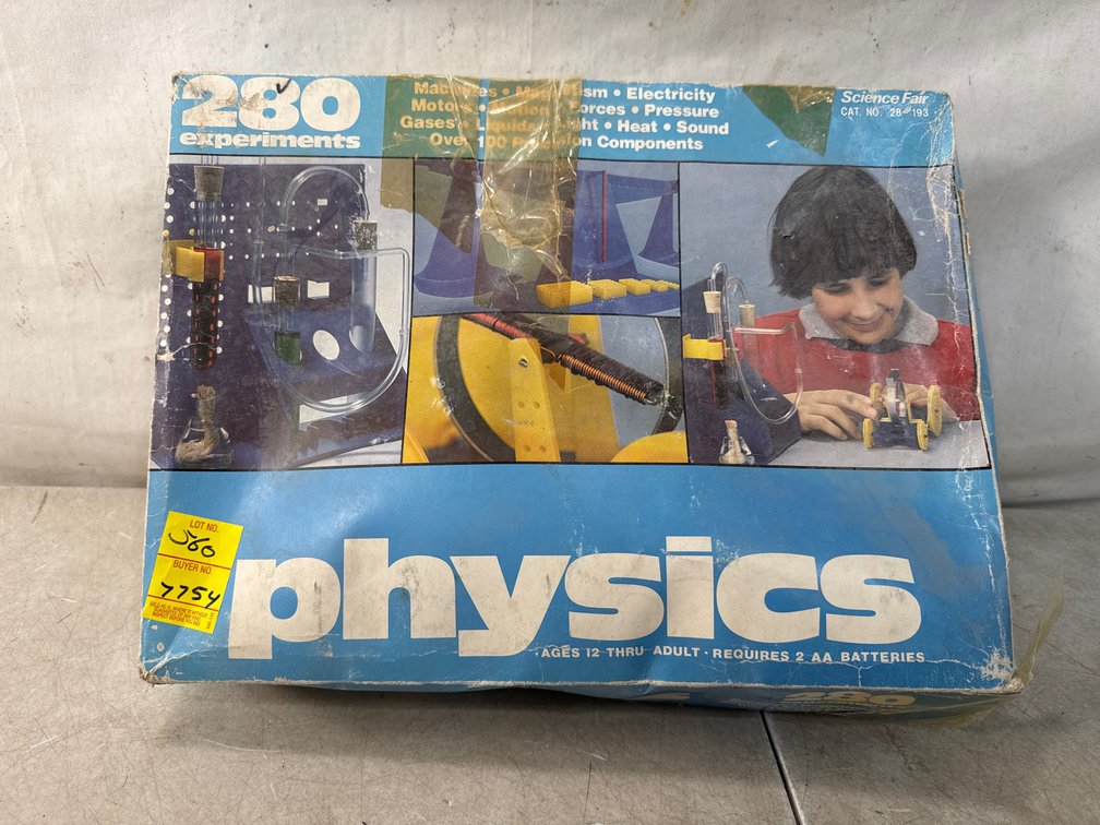 Science Fair Physics 280 Experiment Kit