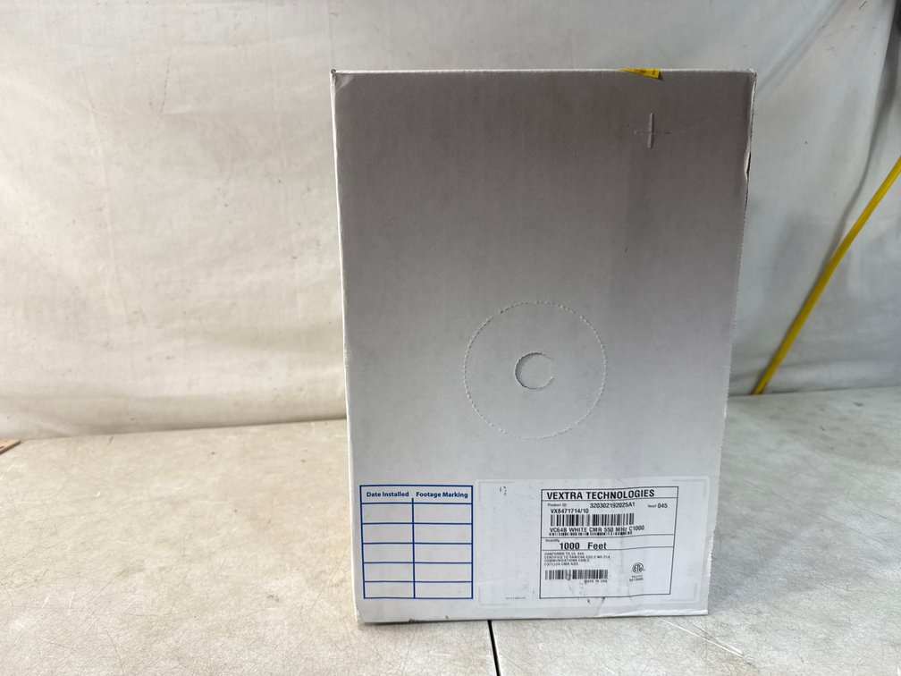 Vextra Technologies Cat6 CMR 550 MHz Cable 1000 ft