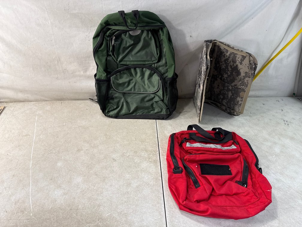 Backpack, Organizer Bag, and Binder Portfolio