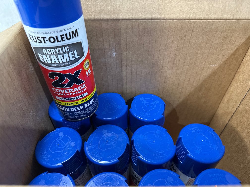Rust-Oleum Acrylic Enamel Gloss Deep Blue Spray Paint