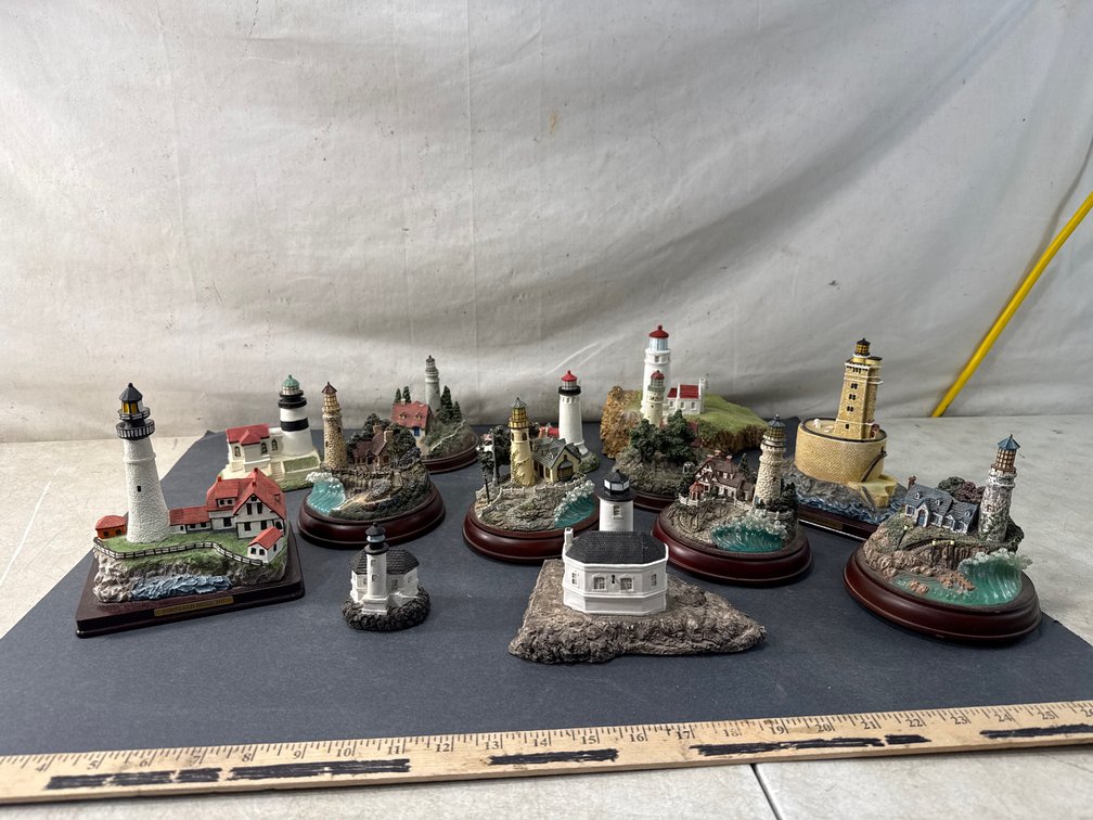 Miniature Lighthouse Diorama Collection