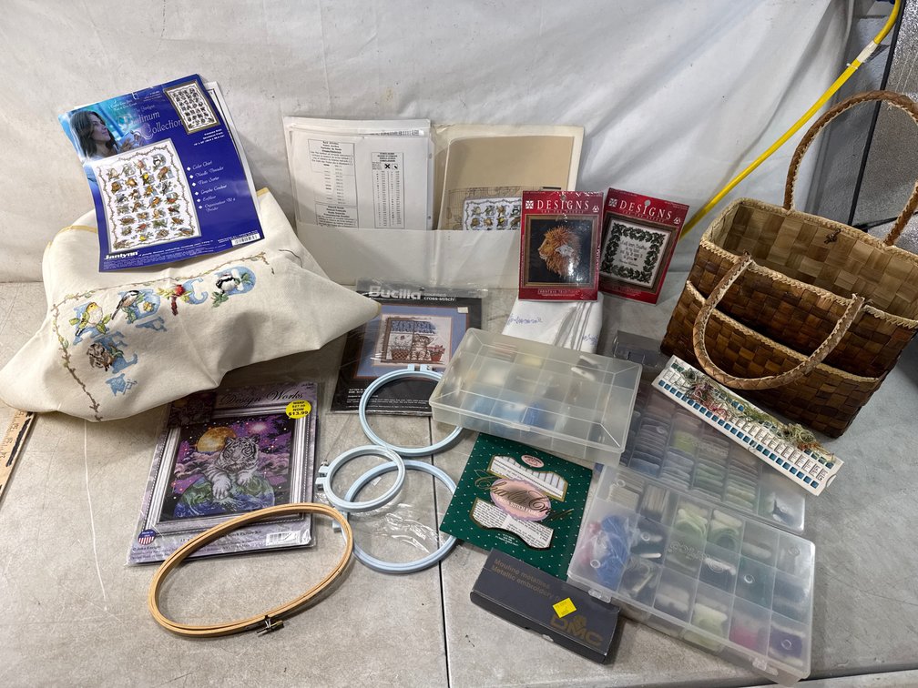 Cross-Stitch Kits and Embroidery Supplies