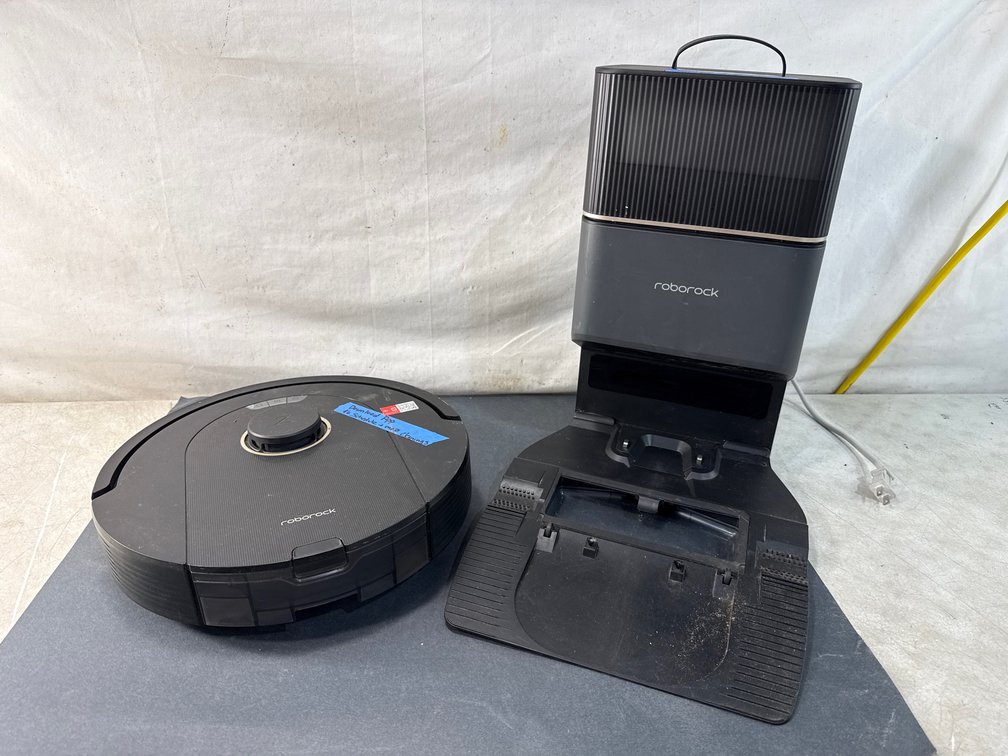 Roborock Robot Vacuum Cleaner and Charging Dock