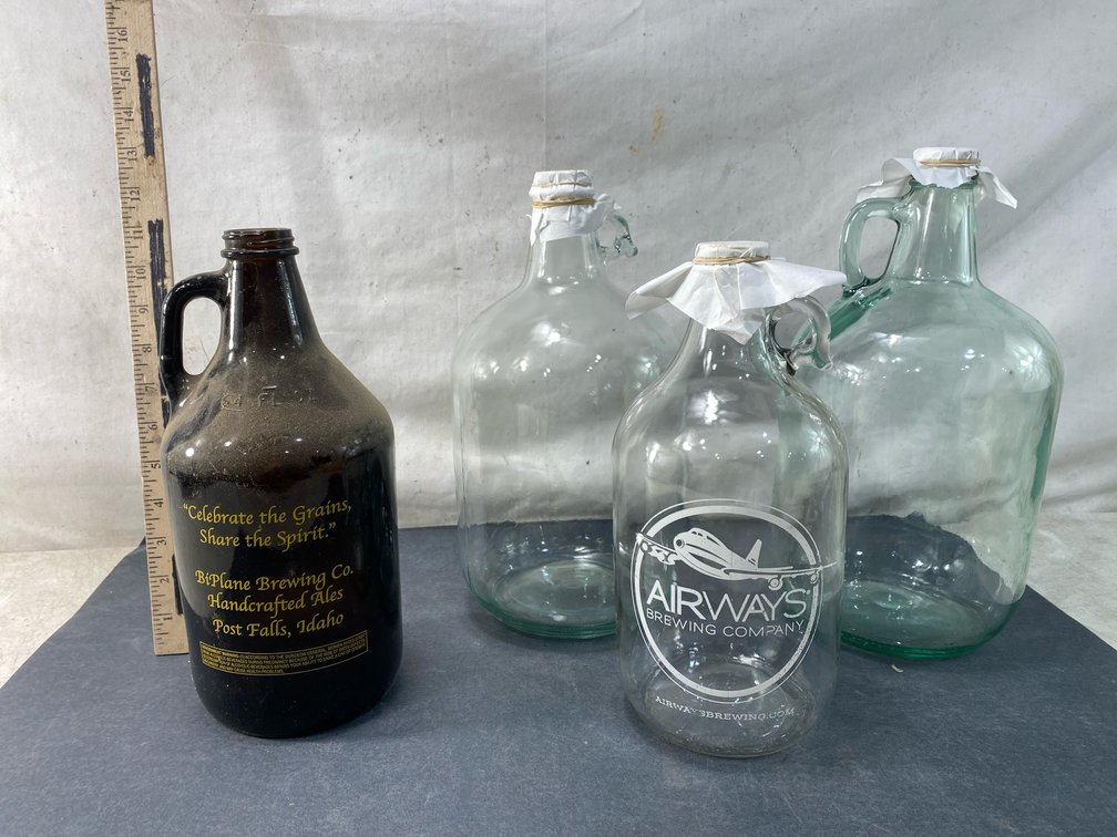 Glass Growlers and Jugs