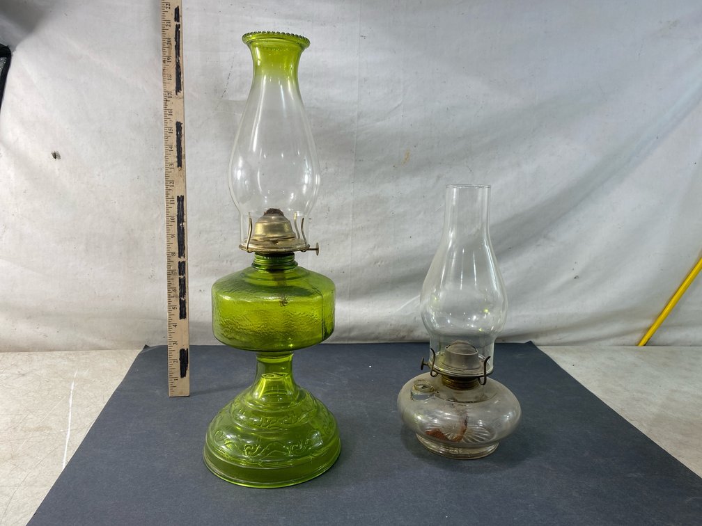 Glass Oil Lamps