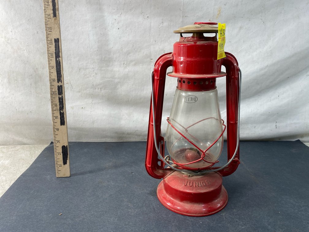 Dietz Junior Red Kerosene Lantern