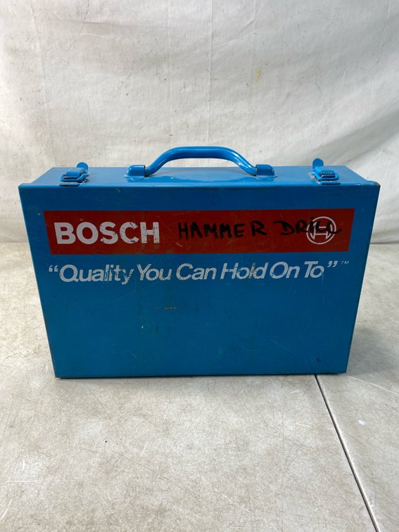 Bosch 1198 VSR 1/2" Hammer Drill with Metal Case
