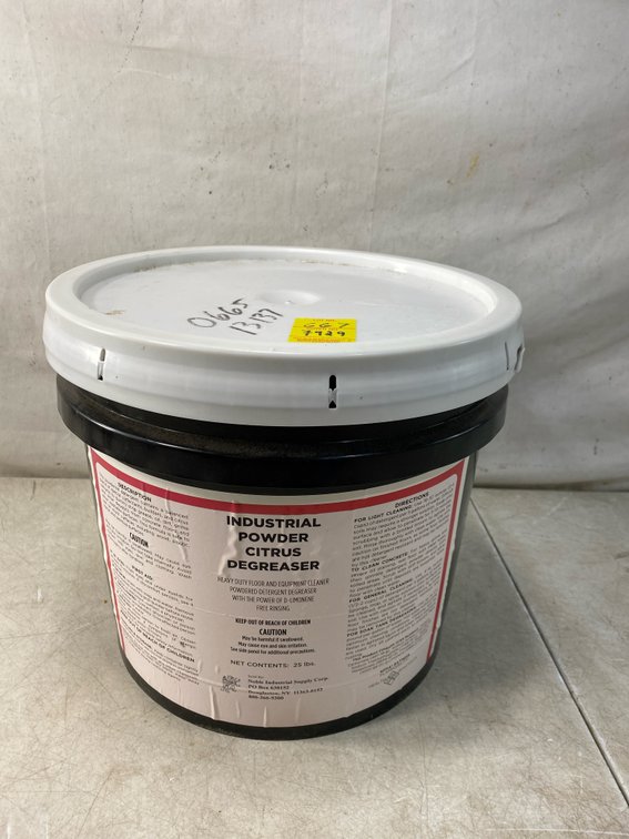 Noble Industrial Supply Powder Citrus Degreaser, 25 lbs