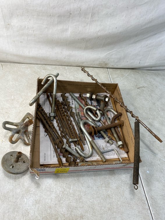 Auger Drill Bit and Hardware