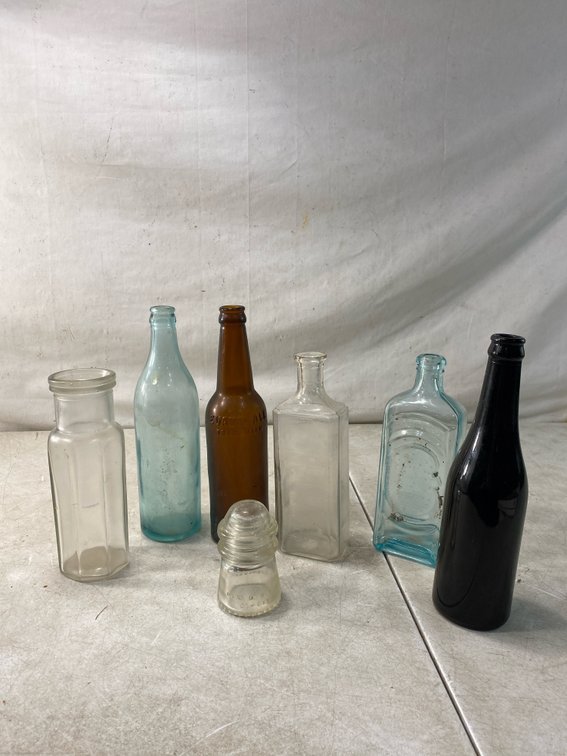 Glass Bottles and Insulator