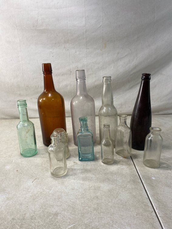 Glass Bottles and Insulator