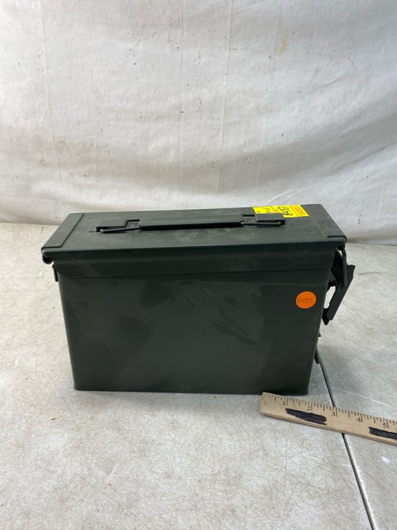 Olive Drab Metal Ammo Can
