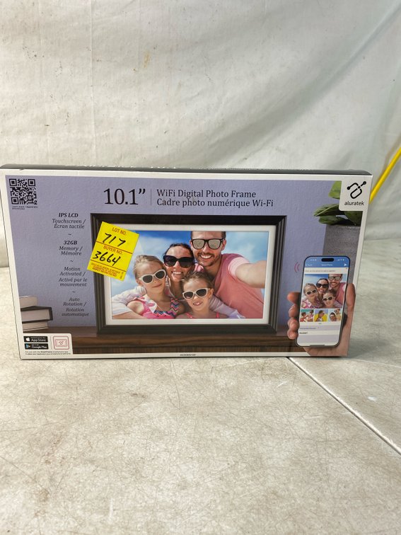 Aluratek 10.1" WiFi Digital Photo Frame ACKWS10F