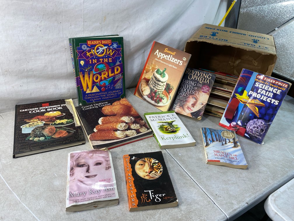 Hardcover and Paperback Book Collection
