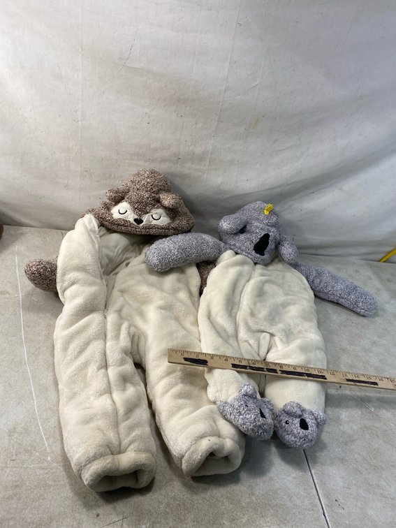 Infant Plush Animal Bunting Suit