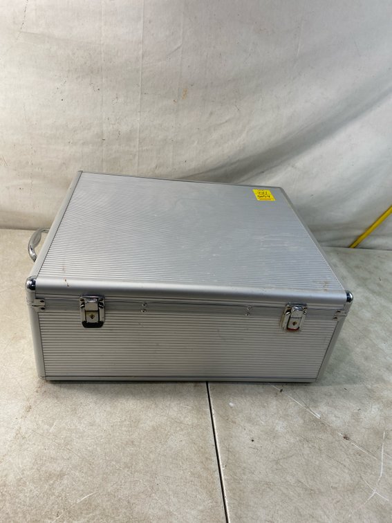 Aluminum CD/DVD Media Storage Case