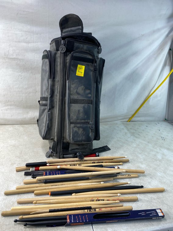 Drumstick Gig Bag and Drumstick Set