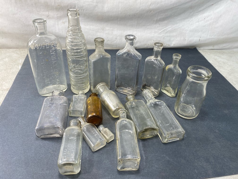 Vintage Glass Bottles
