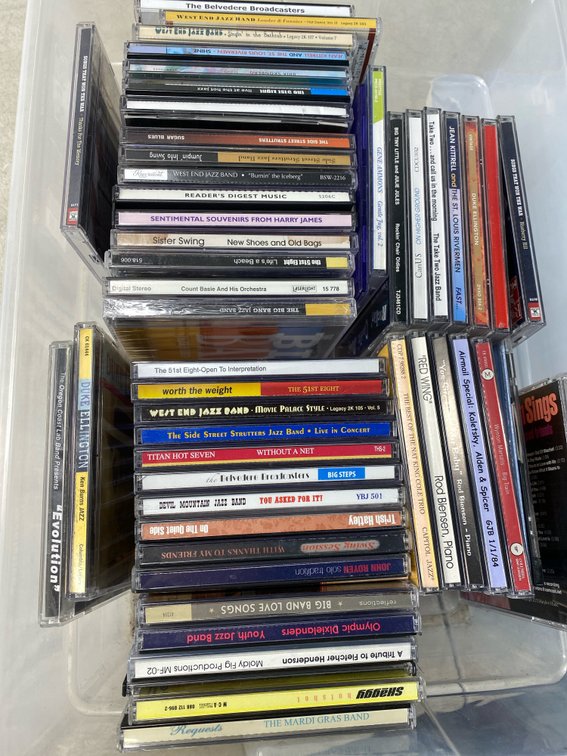 Jazz and Big Band Audio CDs