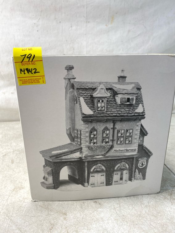 Hather Harness Lighted Ceramic Village Building
