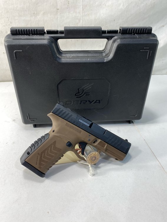 Derya DY9Z 9x19 Semi-Automatic Pistol with Hard Case