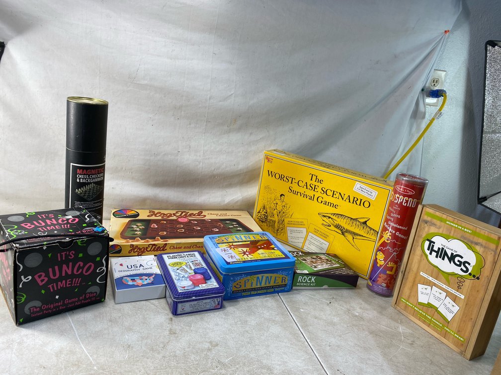 Tabletop Game and Activity Set Collection