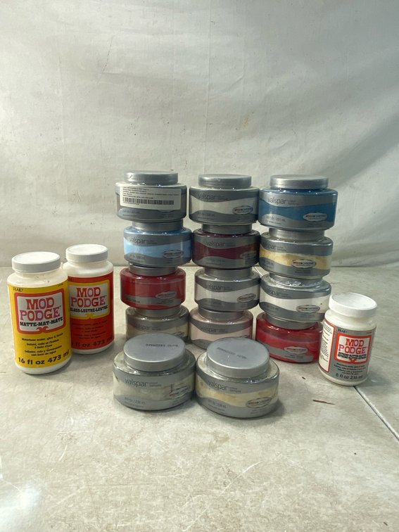 Paint Color Sample and Craft Finish
