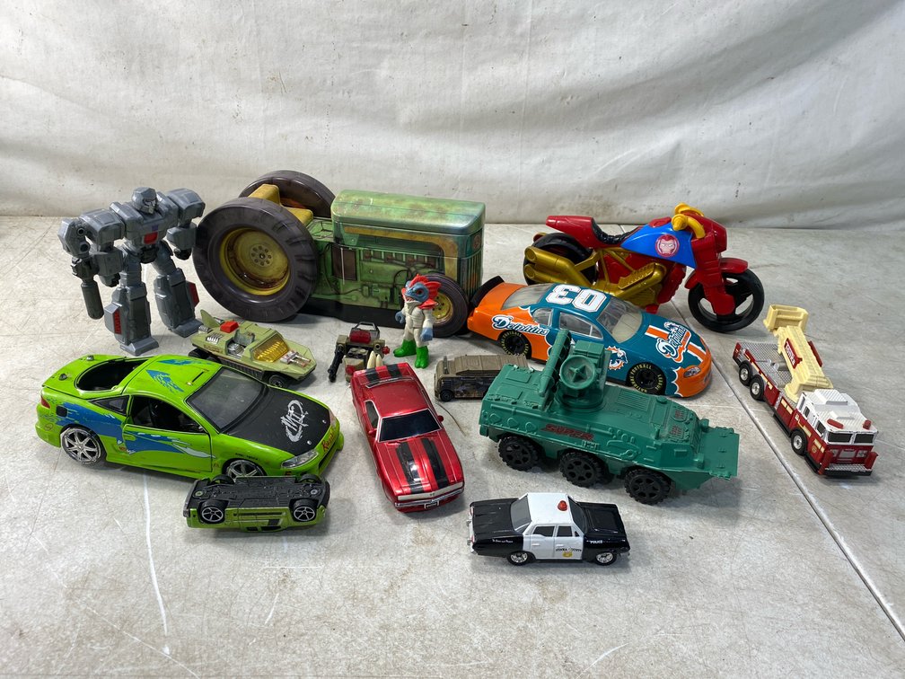 Toy Vehicles and Action Figures
