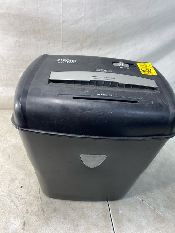 Aurora AS1015CD Paper Shredder