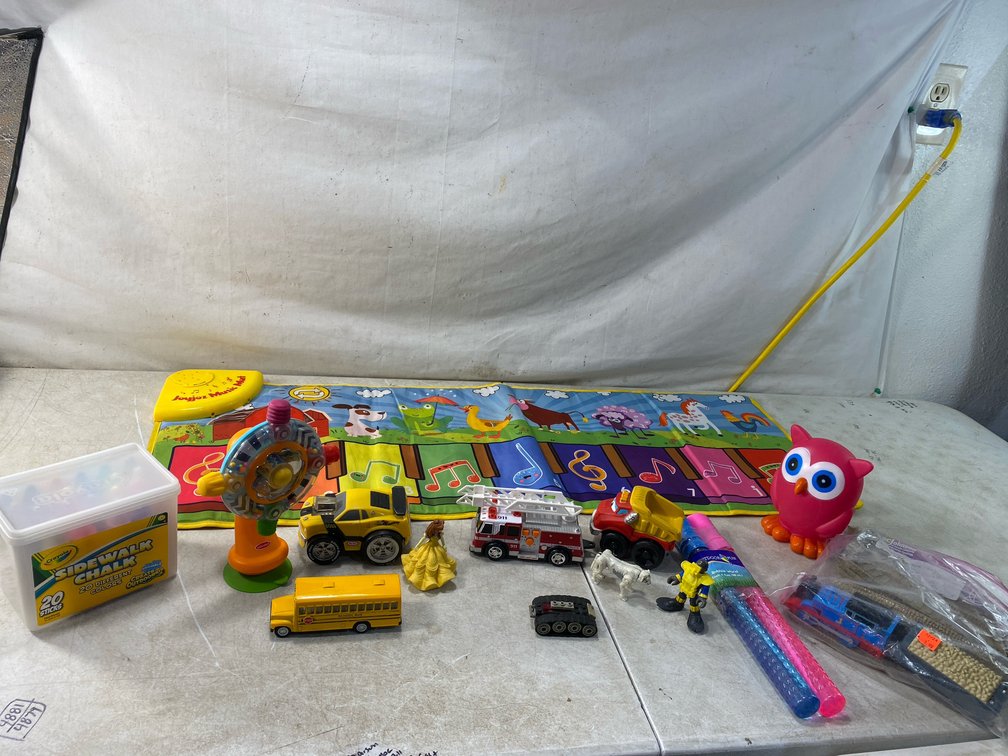 Children's Toys and Sidewalk Chalk