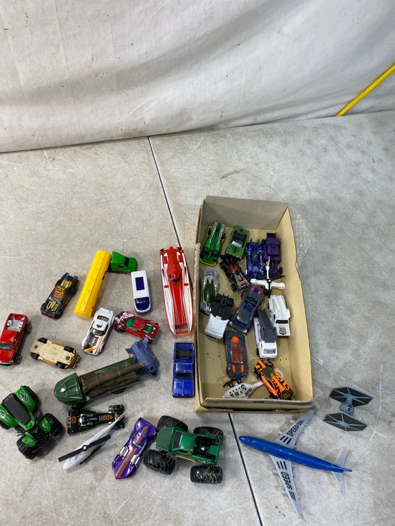 Die-Cast and Plastic Toy Vehicles