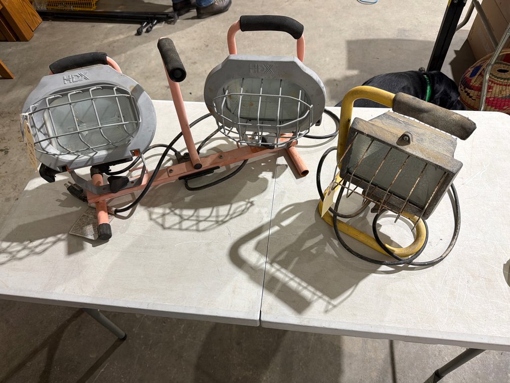 Portable Halogen Work Light