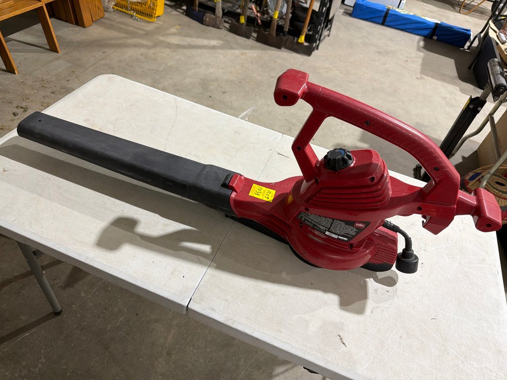 Toro Ultra Blower Vac Corded Electric Leaf Blower Model 51436