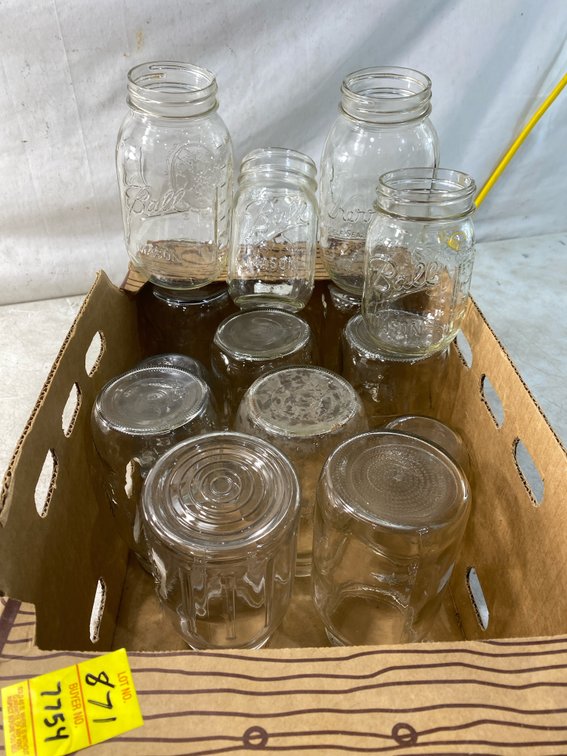 Ball and Kerr Glass Canning Jars