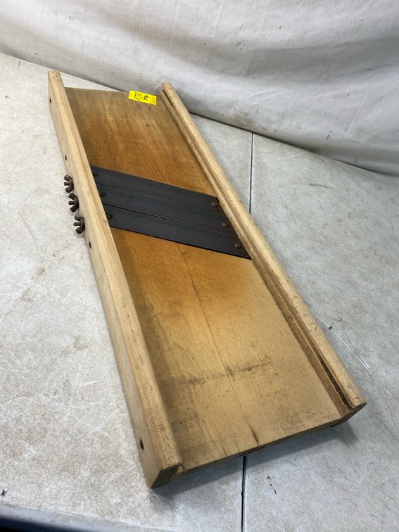 Three-Blade Wooden Kraut Cutter