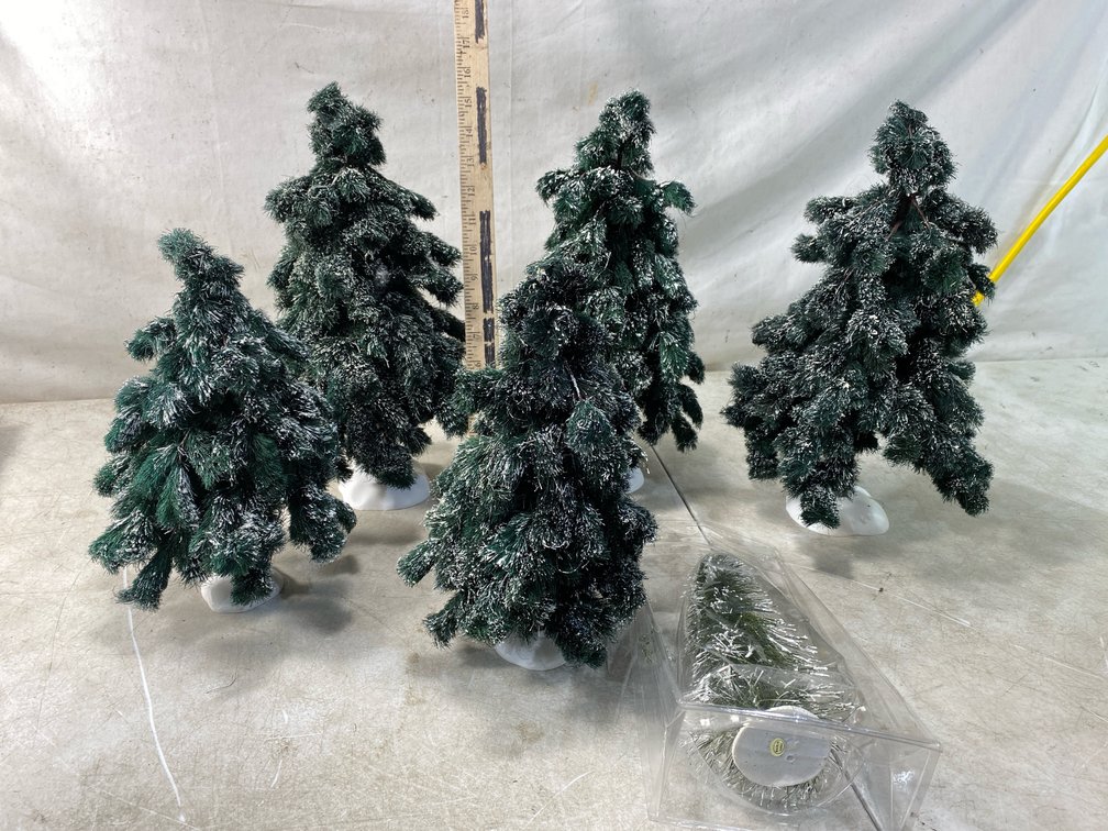 Miniature Frosted Artificial Pine Tree