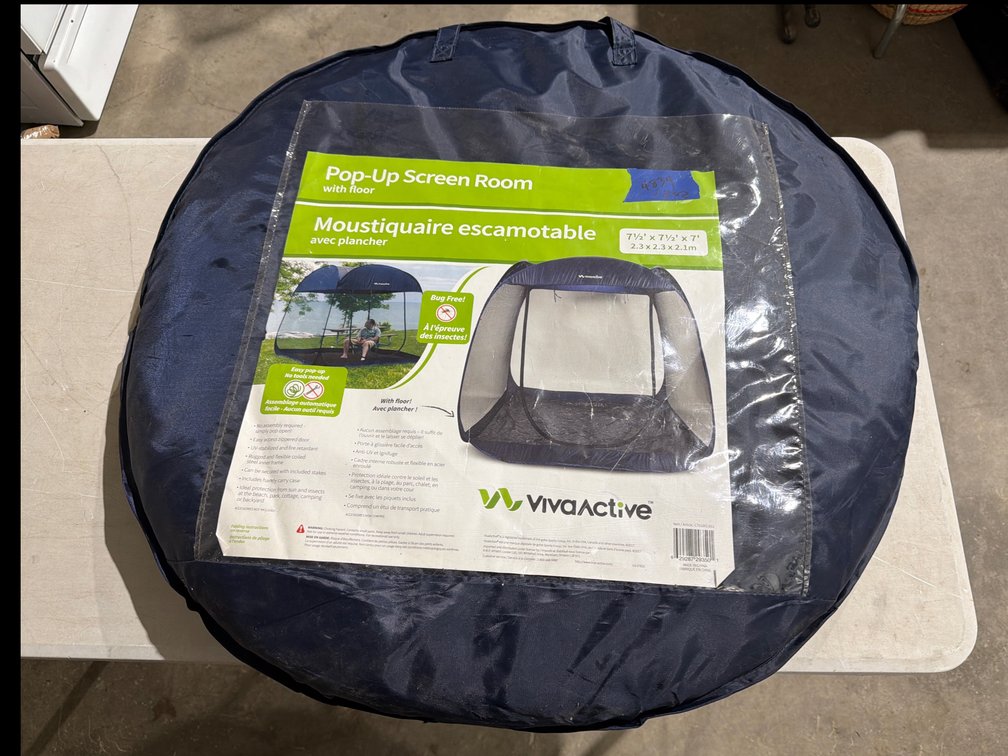 VivaActive Pop-Up Screen Room with Floor