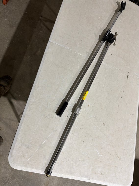 Radio Shack Chrome Microphone Boom Arm Cat. No. 33-344B