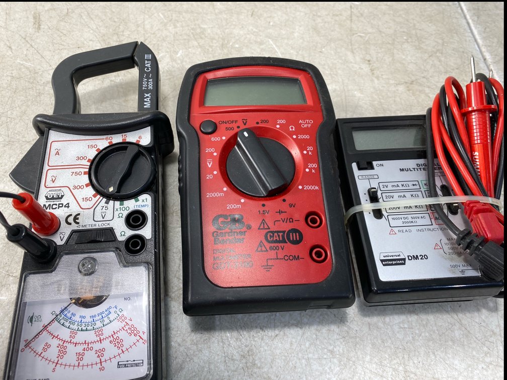 Digital Multimeter and Clamp Meter